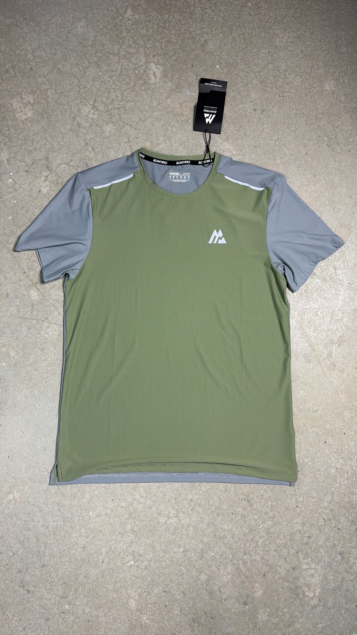 Montirex Tee - Green/Grey
