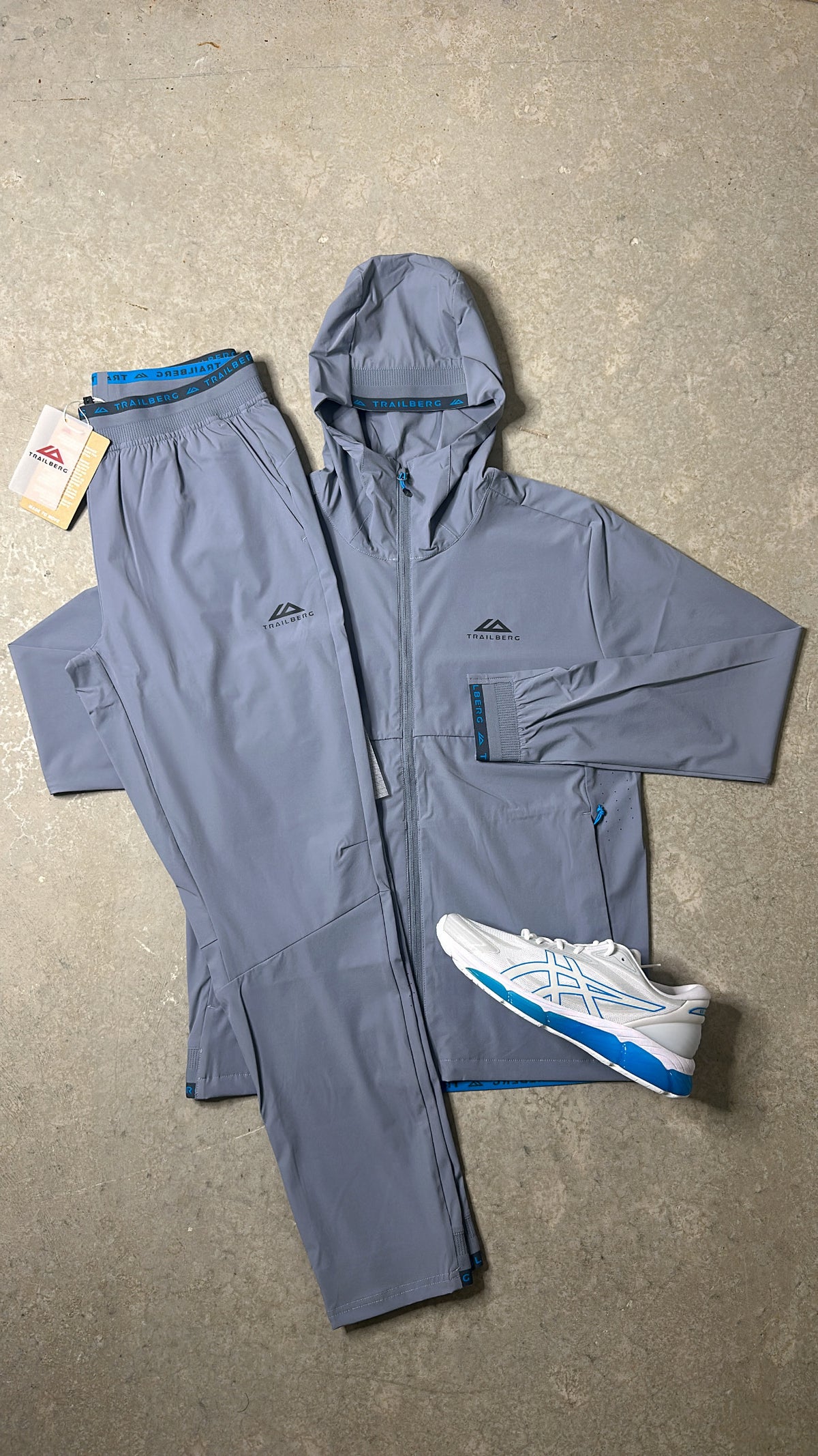 Trailberg Frontier Tracksuit - Grey