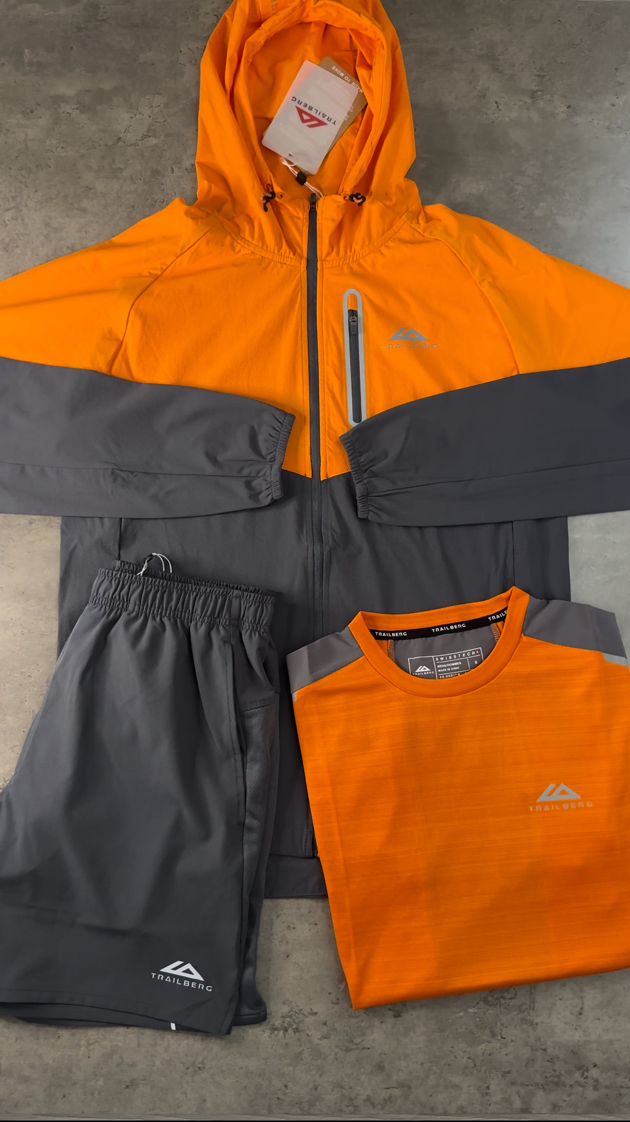 Trailberg Triset - Orange/Charcoal