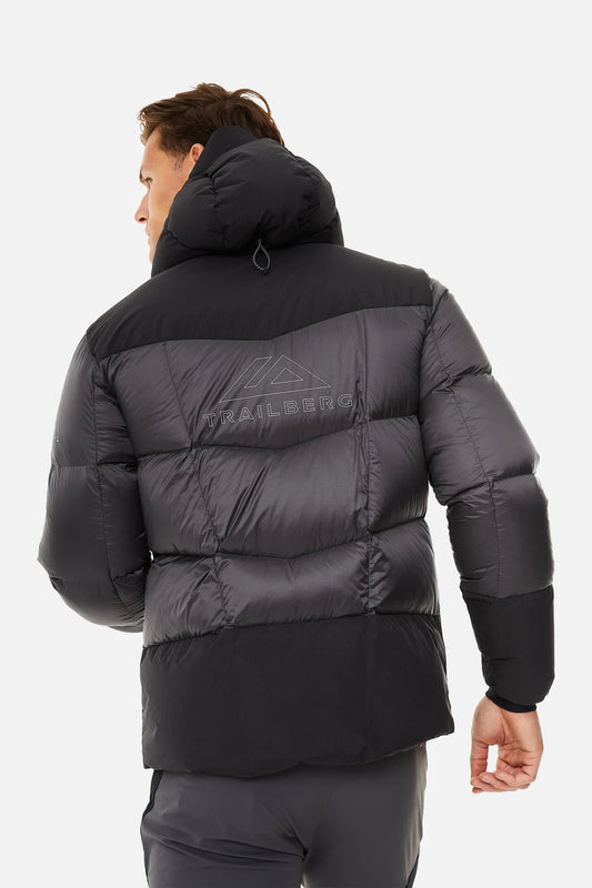 Trailberg Eiger Puffer Jacket - Black/Grey
