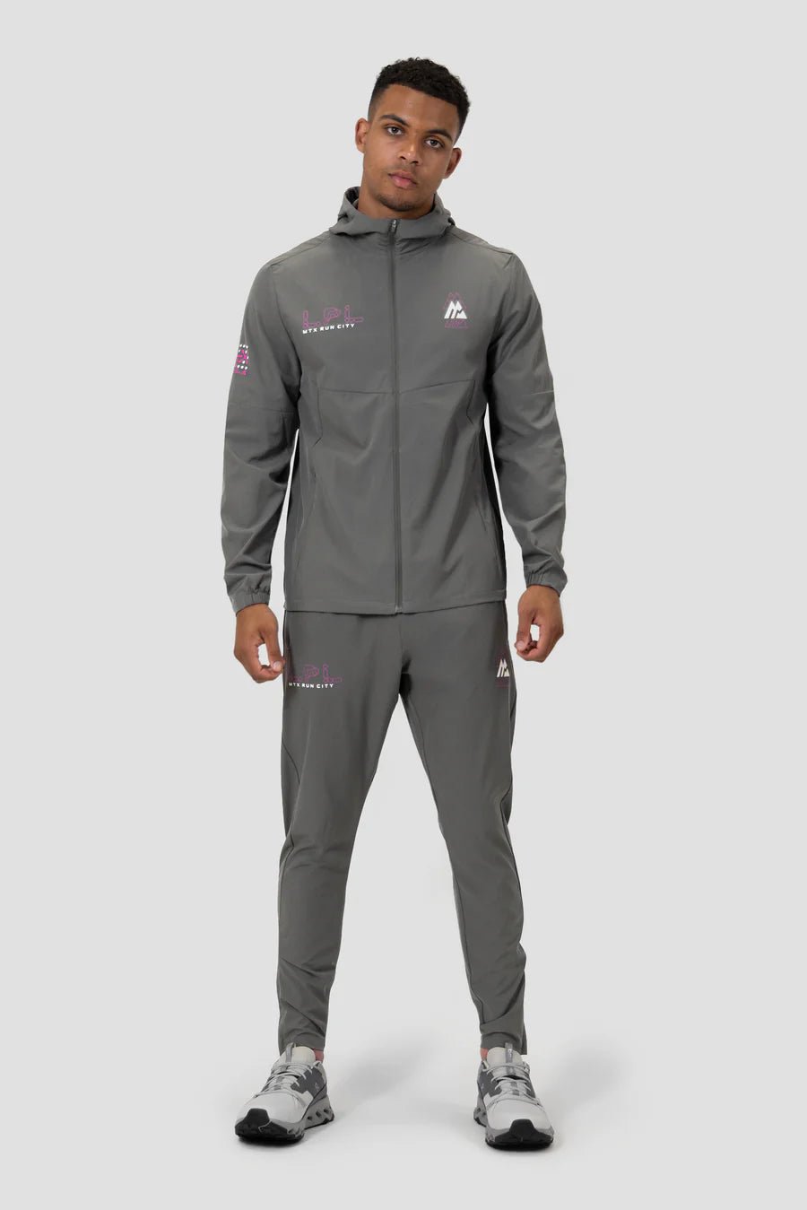 Montirex Run LPL Tracksuit - Cement Grey