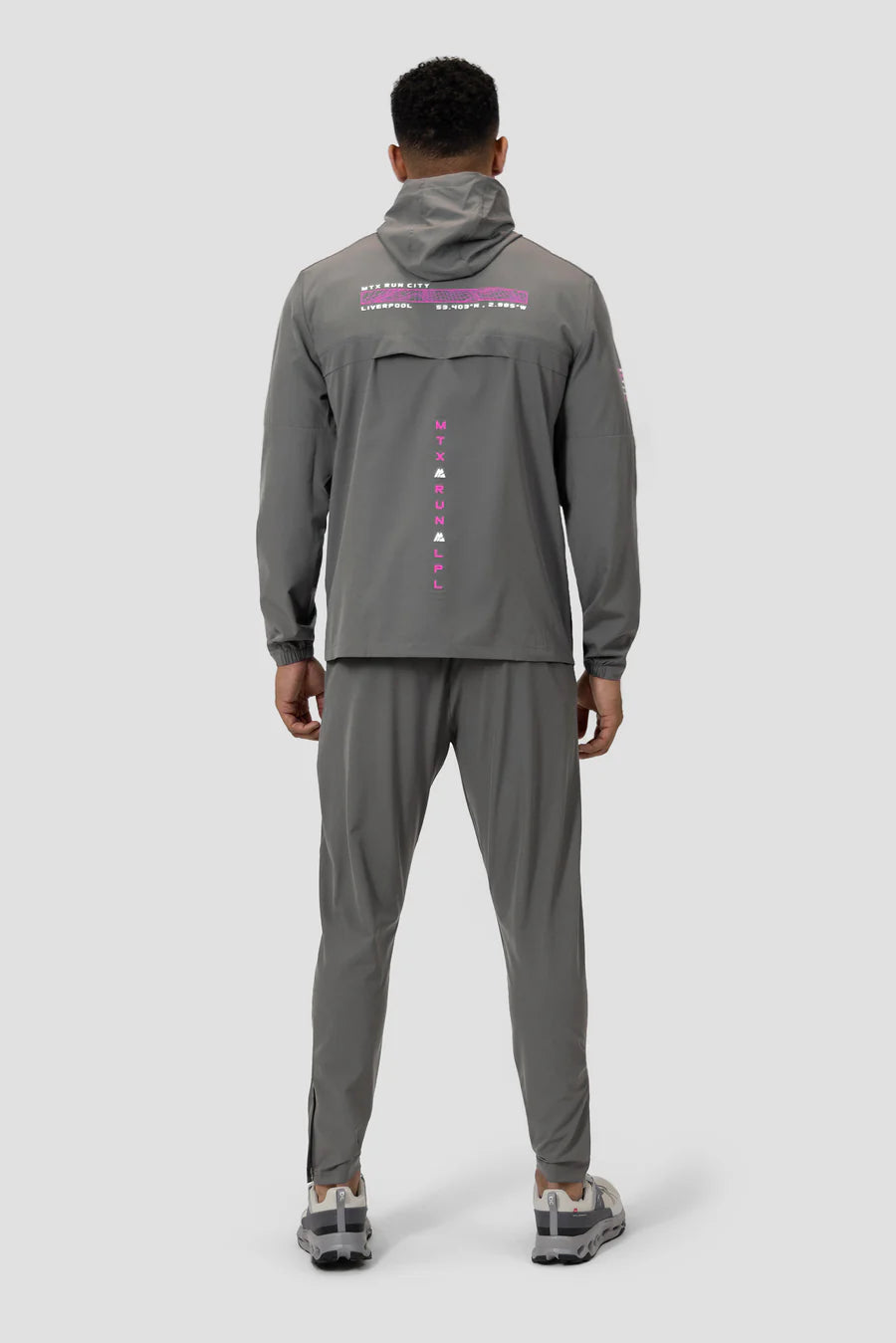 Montirex Run LPL Tracksuit - Cement Grey