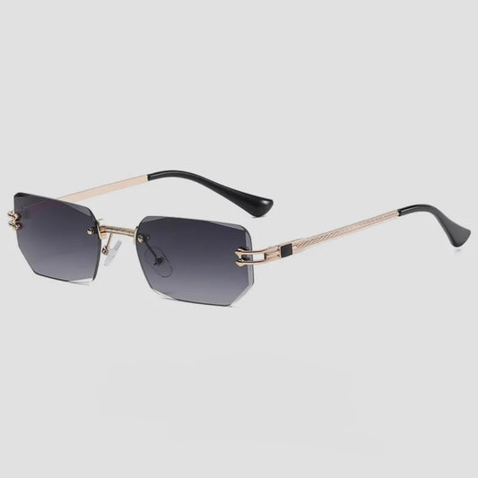 Ombra "Venice" Sunglasses Black/Gold