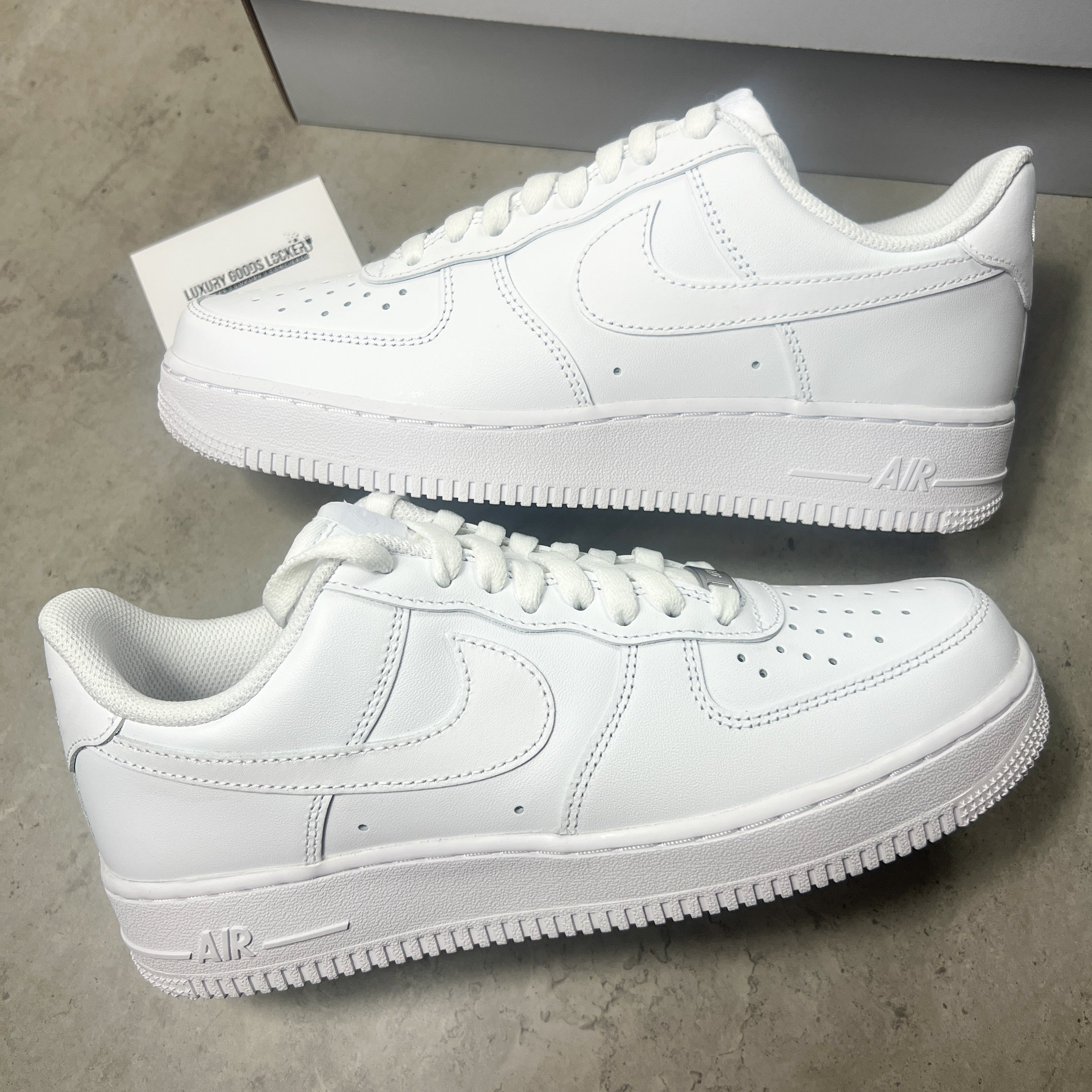 Nike Air Force 1 Triple White â LuxuryGoodsLocker