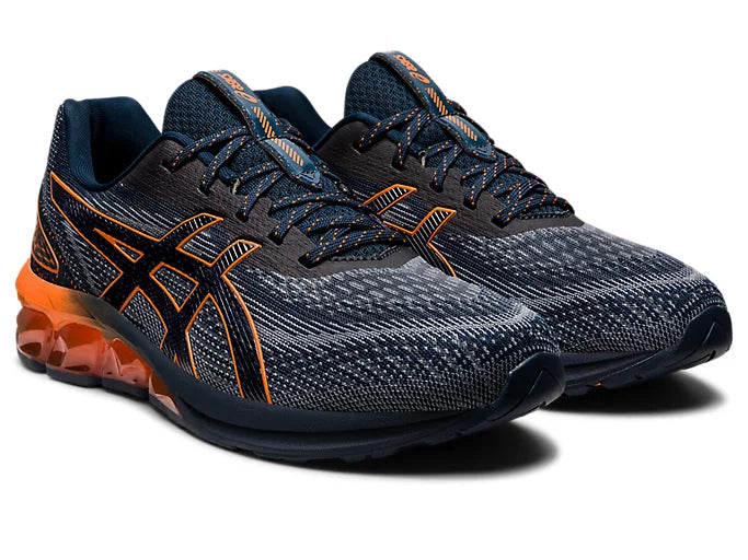 Asics Gel Trainers Navy Orange