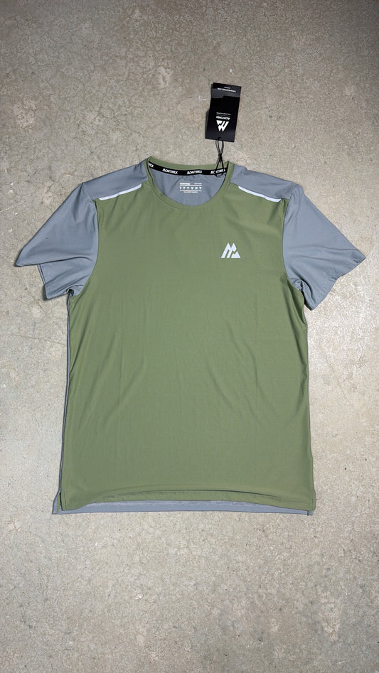 Montirex Tee - Green/Grey