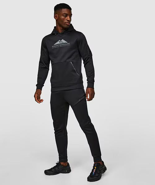 Monterrain Speed 2.0 Poly Fleece Tracksuit - Black