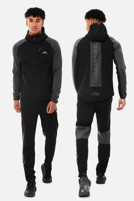 Trailberg Rapid Dash Tracksuit
Black/Grey