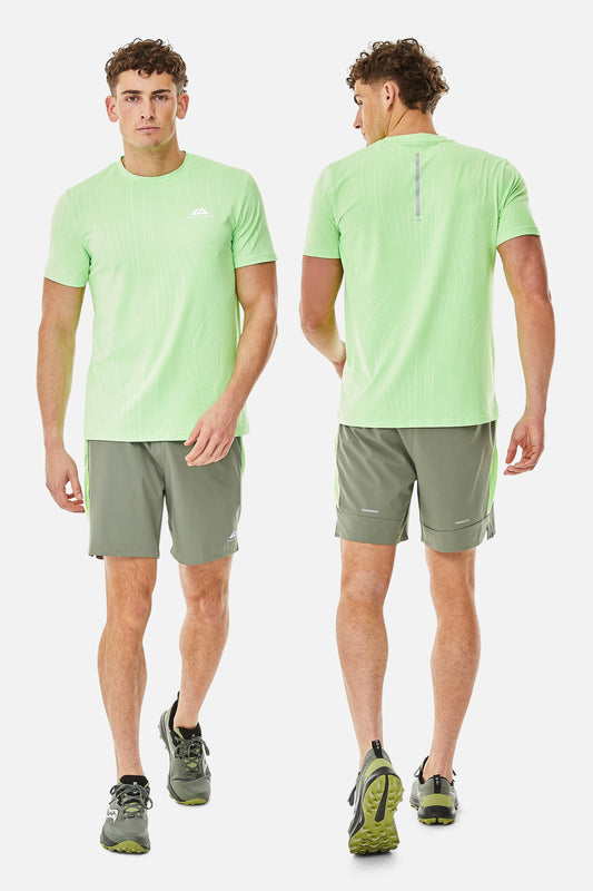 Trailberg Vertex Cloud Twin Set - Neon lime/Agarve Green