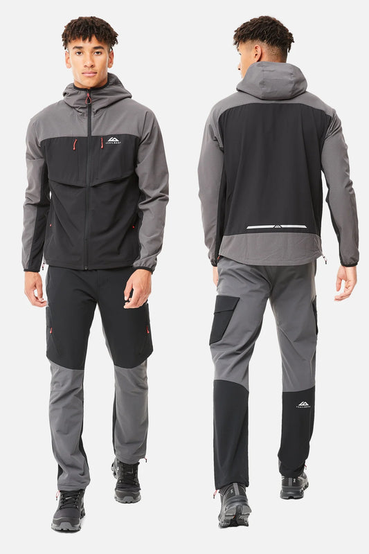 Trailberg Jura Tracksuit - Black/Red