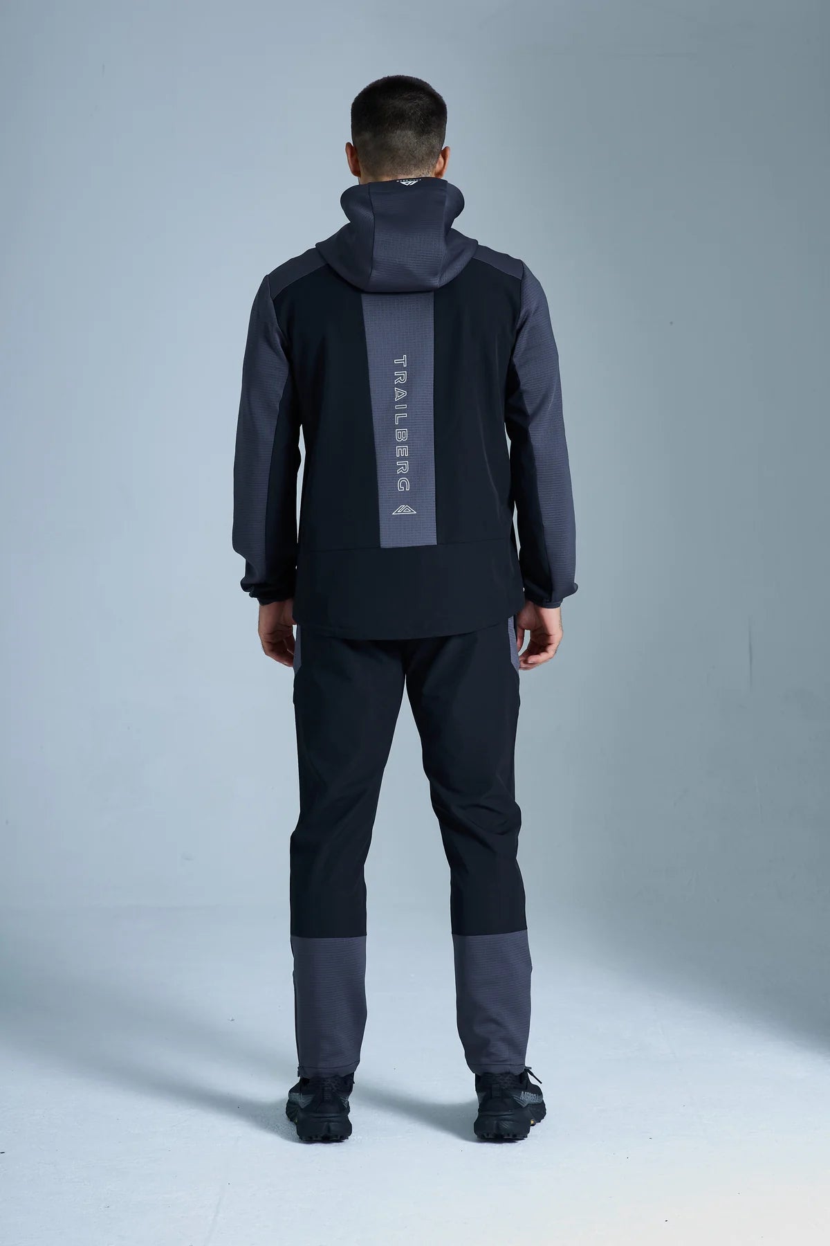 Trailberg Rapid Dash 2.0 Tracksuit - Black/Volcano Grey