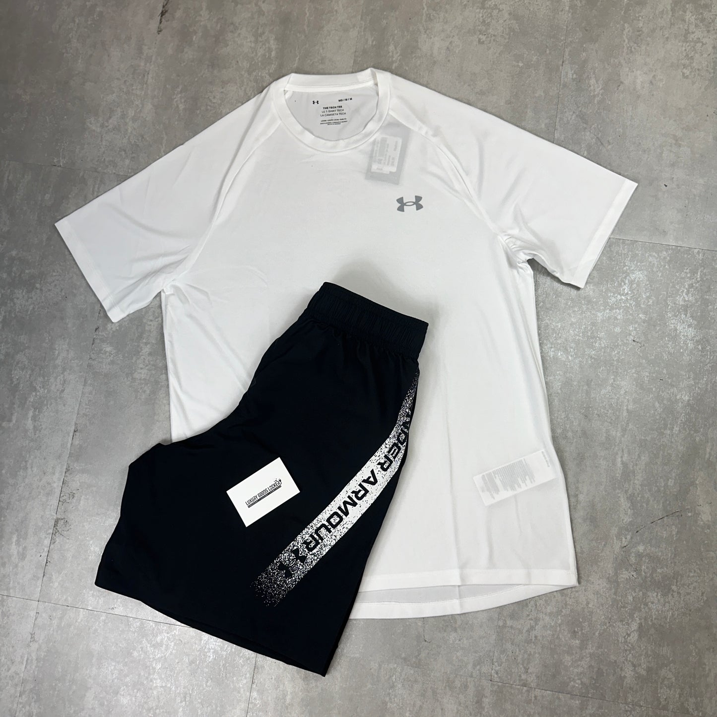 Under Armour Tech Set White