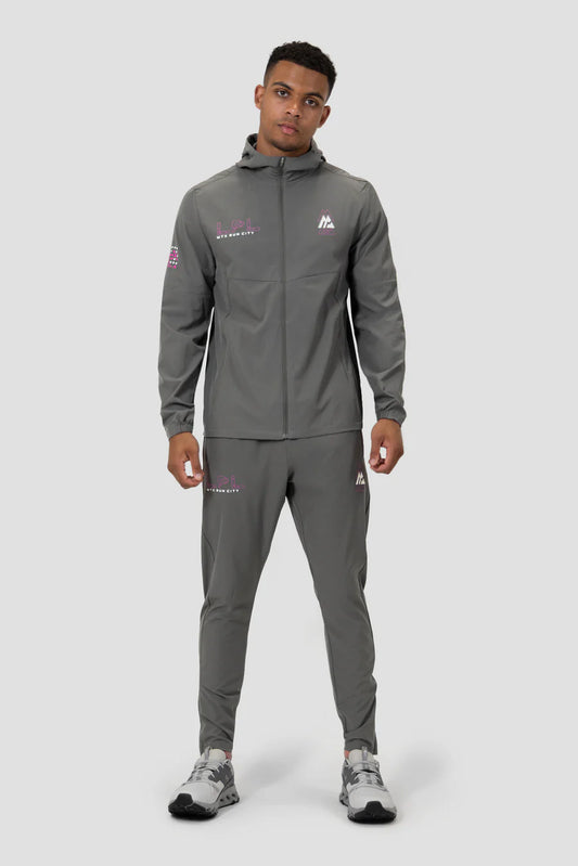 Montirex Run LPL Tracksuit - Cement Grey