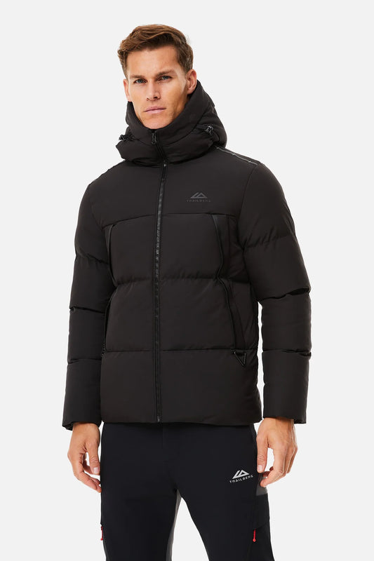 Trailberg Puffer Jacket Triple Black