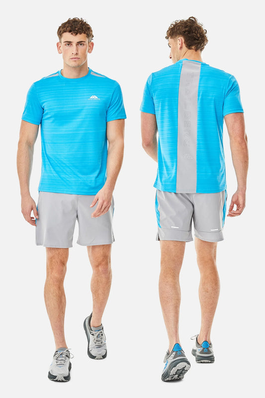 Trailberg Tee Set Grey/Blue