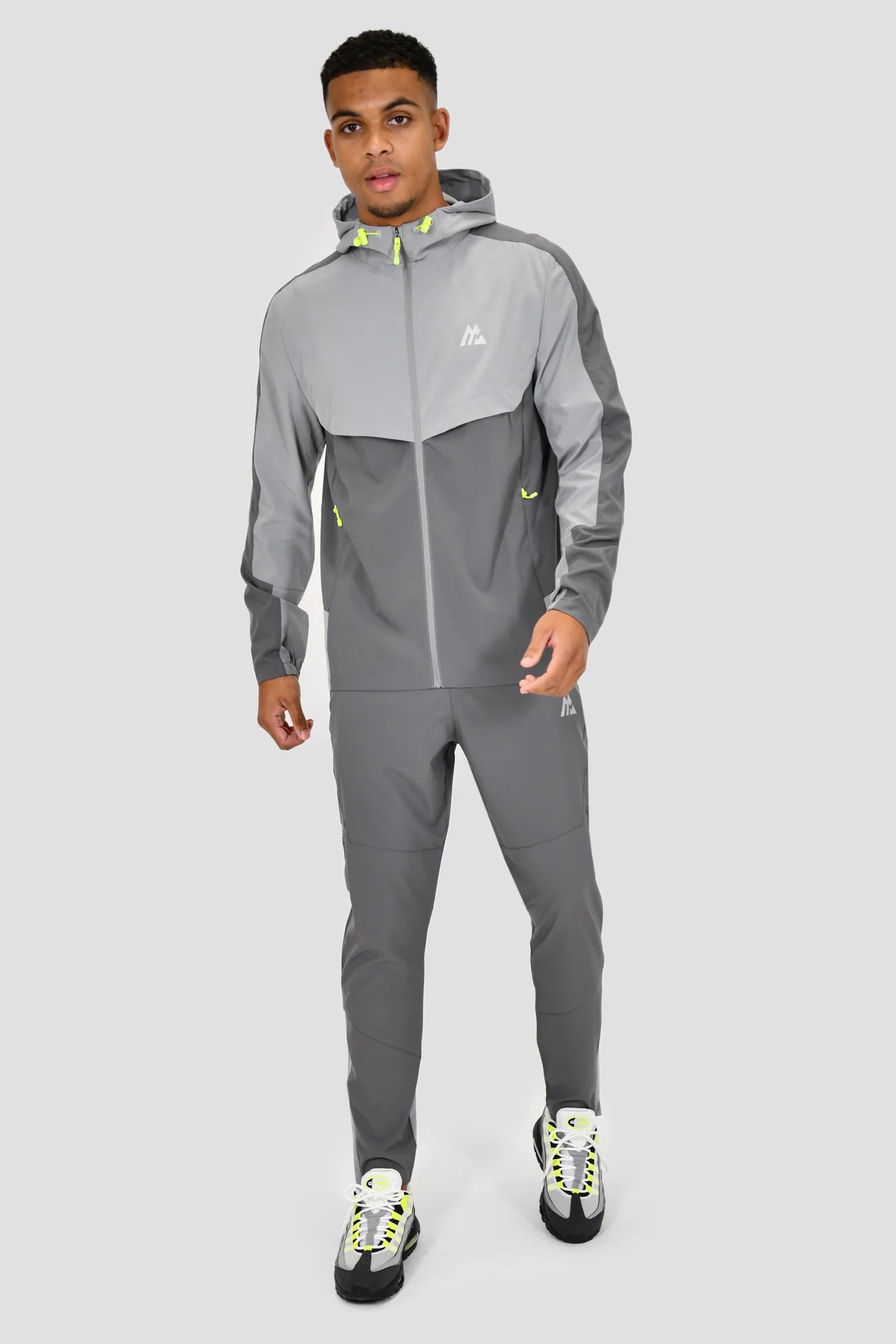 Montirex Vector Tracksuit Grey/Neon