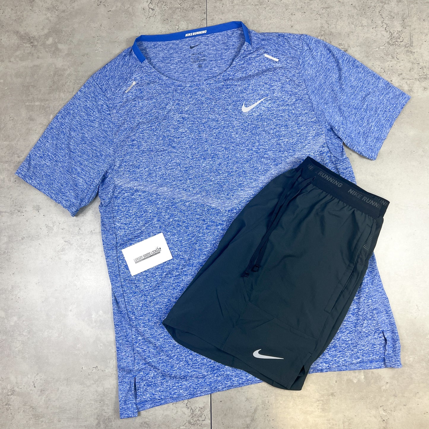 Nike Rise T-shirt Set Blue